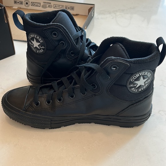 Converse leather hightops - Picture 2 of 6